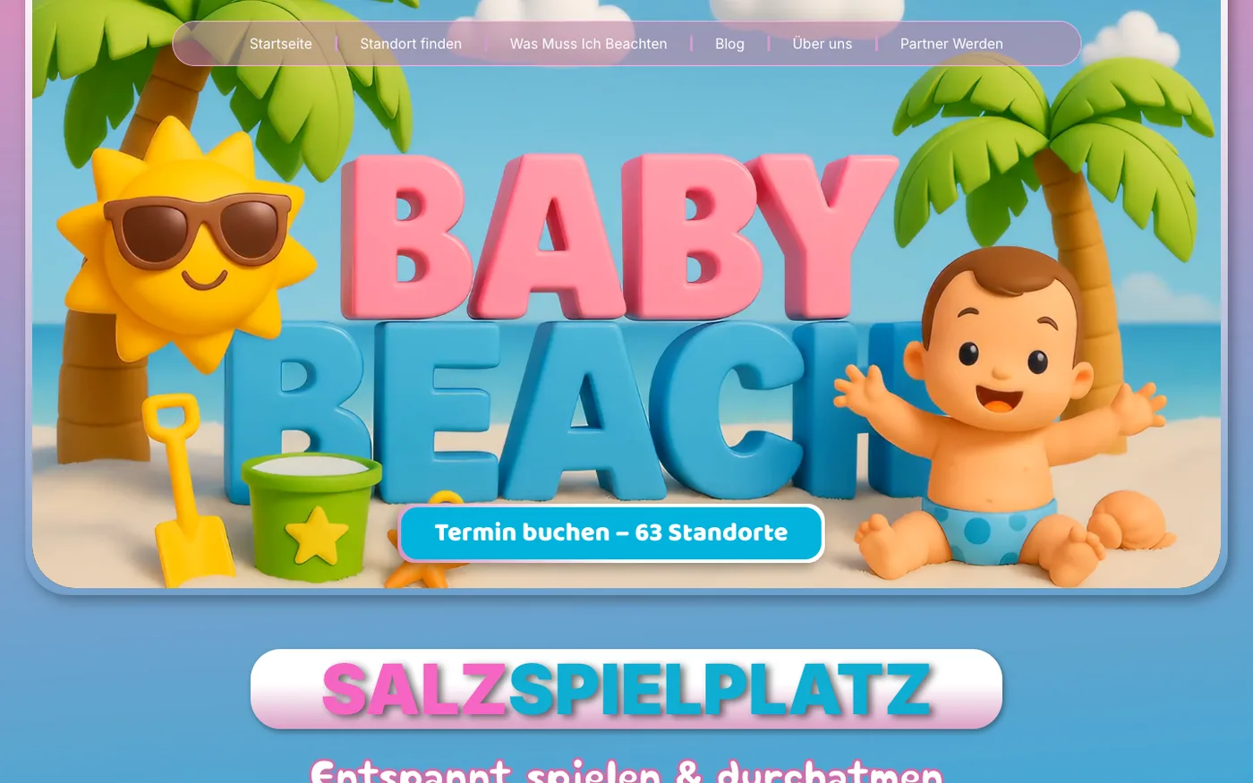 Startseite von BabyBeach